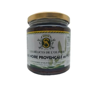 Olivade Noire Provençale au Pistou 270 g