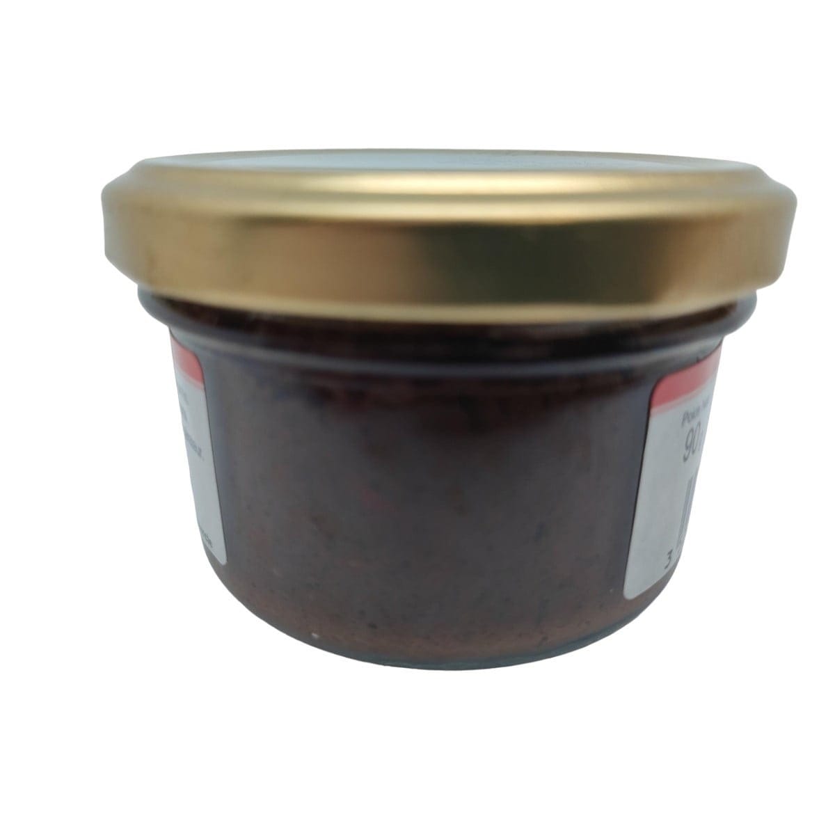 Crème d'olives noires au piment et aux herbes en bocal de 90 g