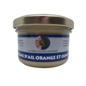 Crème d'ail orange et cumin 90 g – Les Délices de l'Olivier en Provence