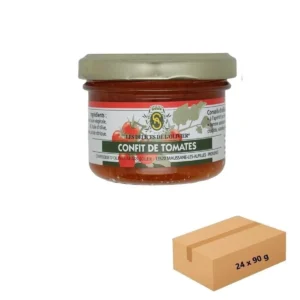Confit de Tomates 24 x 90 g - Pour professionnels - Les Délices de l'Olivier