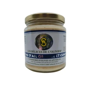 Crème d’Ail Orange et Cumin 270 g
