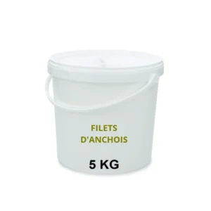 Filets d’Anchois Seau de 5 Kg - Les Délices de l'Olivier