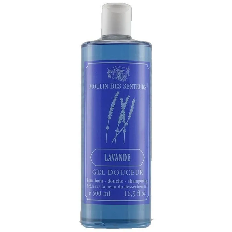 Gel Douche Naturel Lavande & Olive 500 ml – Moulin des Senteurs