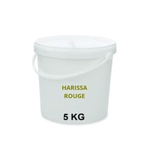 Harissa Rouge Fraiche Seau de 5 Kg - Les Délices de l'Olivier