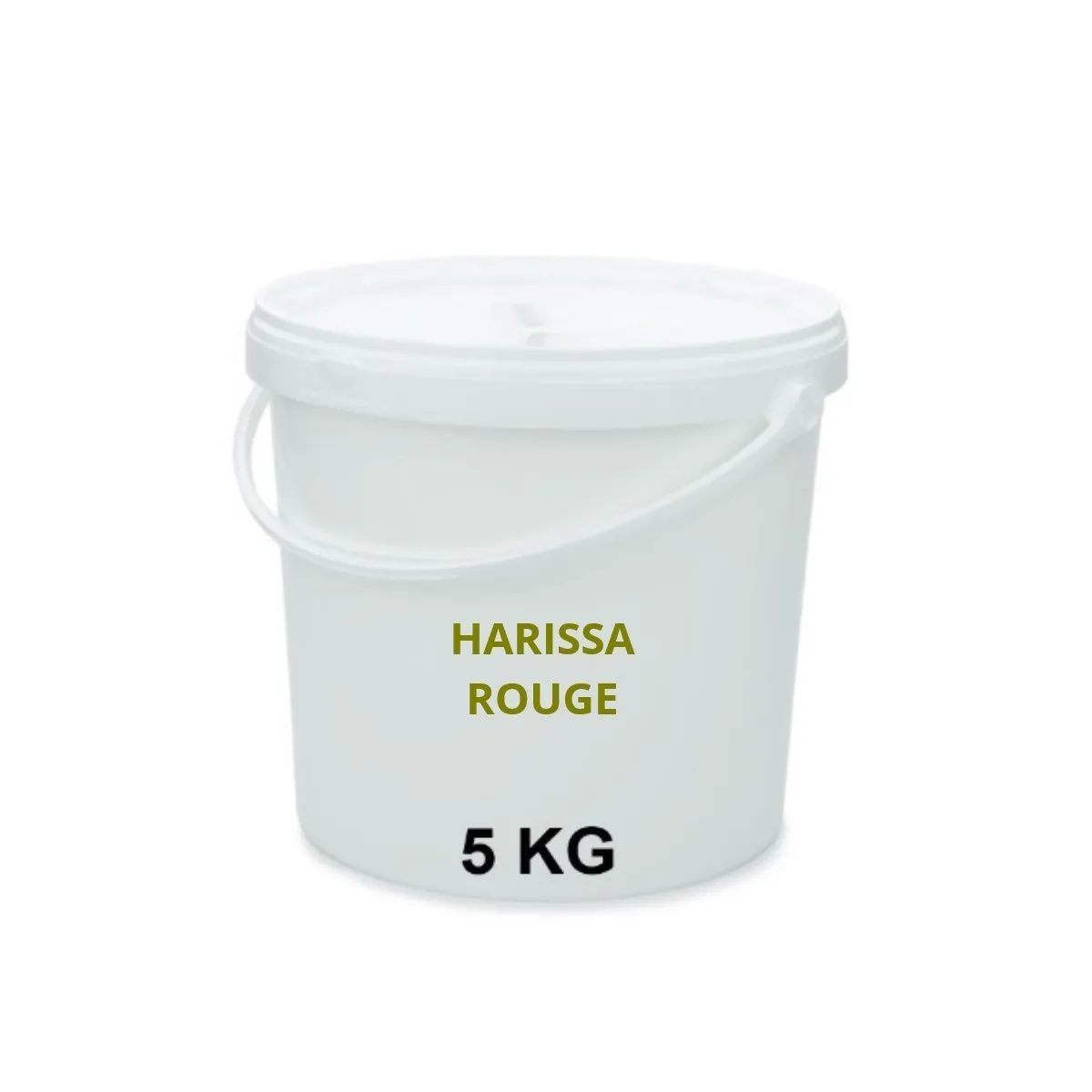 Harissa Rouge Fraiche Seau de 5 Kg - Les Délices de l'Olivier