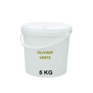 Olivade Verte Fraiche Seau de 5 Kg - Les Délices de l'Olivier