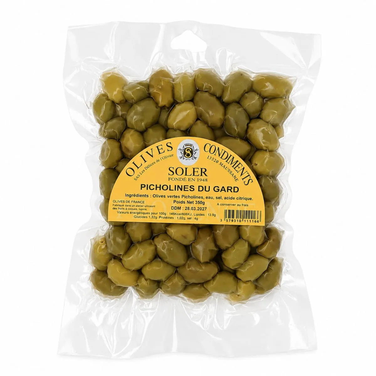 Picholines sous vide 350g