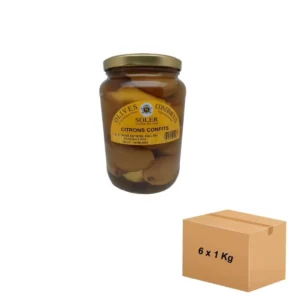 Citrons Confits en Bocal 6 x 1 Kg – Épicerie Fine Provençale Les Délices de l'Olivier