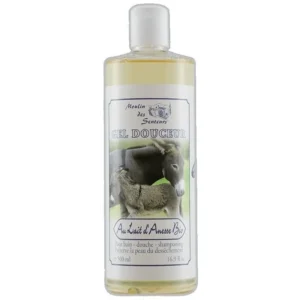 Gel Douche Lait d’Ânesse Bio 500ml – Hydratation Naturelle & Douceur