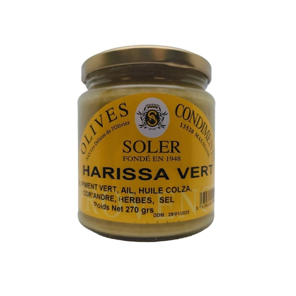 Harissa Verte 270 g