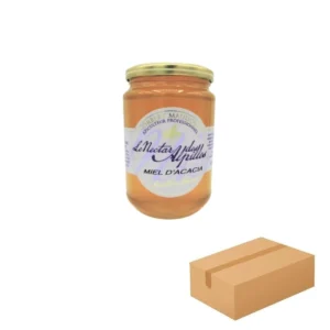 Miel d’Acacia 12 bocaux de 500 g chez Les Délices de l'Olivier