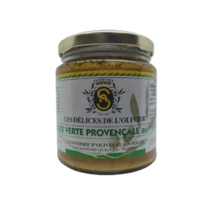 Olivade Verte Provençale au Pistou 270g