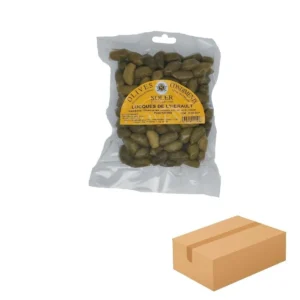 Olives Lucques de l’Herault Sous Vide 20 x 350g - Vente en gros d’olives par Les Délices de l'Olivier.