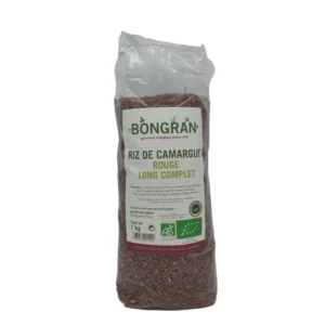 Riz Rouge Long Complet Bio de Camargue 1 Kg – Nutrition et Tradition Camarguaise