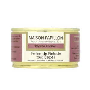 TERRINE DE PINTADE AUX CEPES