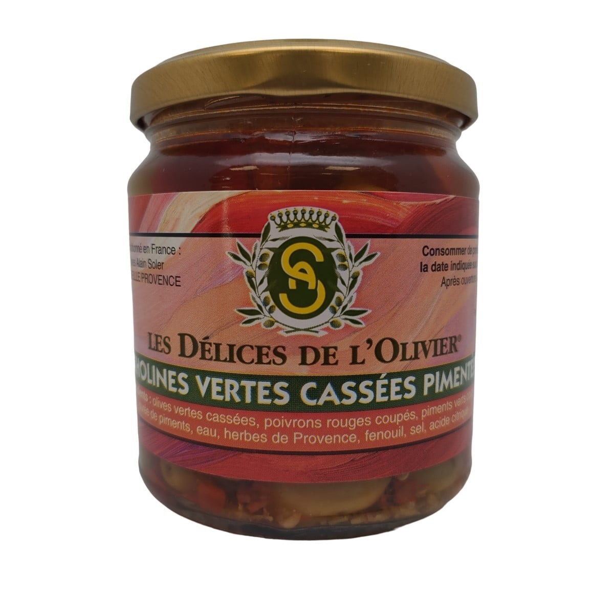 PICHOLINES VERTES CASSEES PIMENTEES