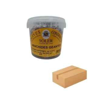 Arachides Géantes 8 pots 200g – Épicerie Fine Provençale Les Délices de l'Olivier