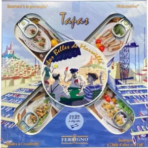 Boite de tapas Les Belles de Marseille