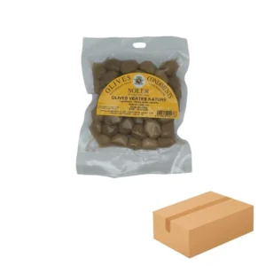 Olives Vertes Nature Sous Vide 20 x 250 g - Spécialiste de la vente en gros d'olives.