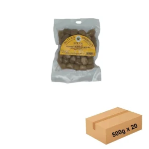 Olives Vertes Nature Sous Vide 20 x 500 g - Vente en gros d’olives par Les Délices de l'Olivier