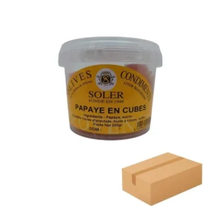 Papaye en Cube 8 pots de 200 g