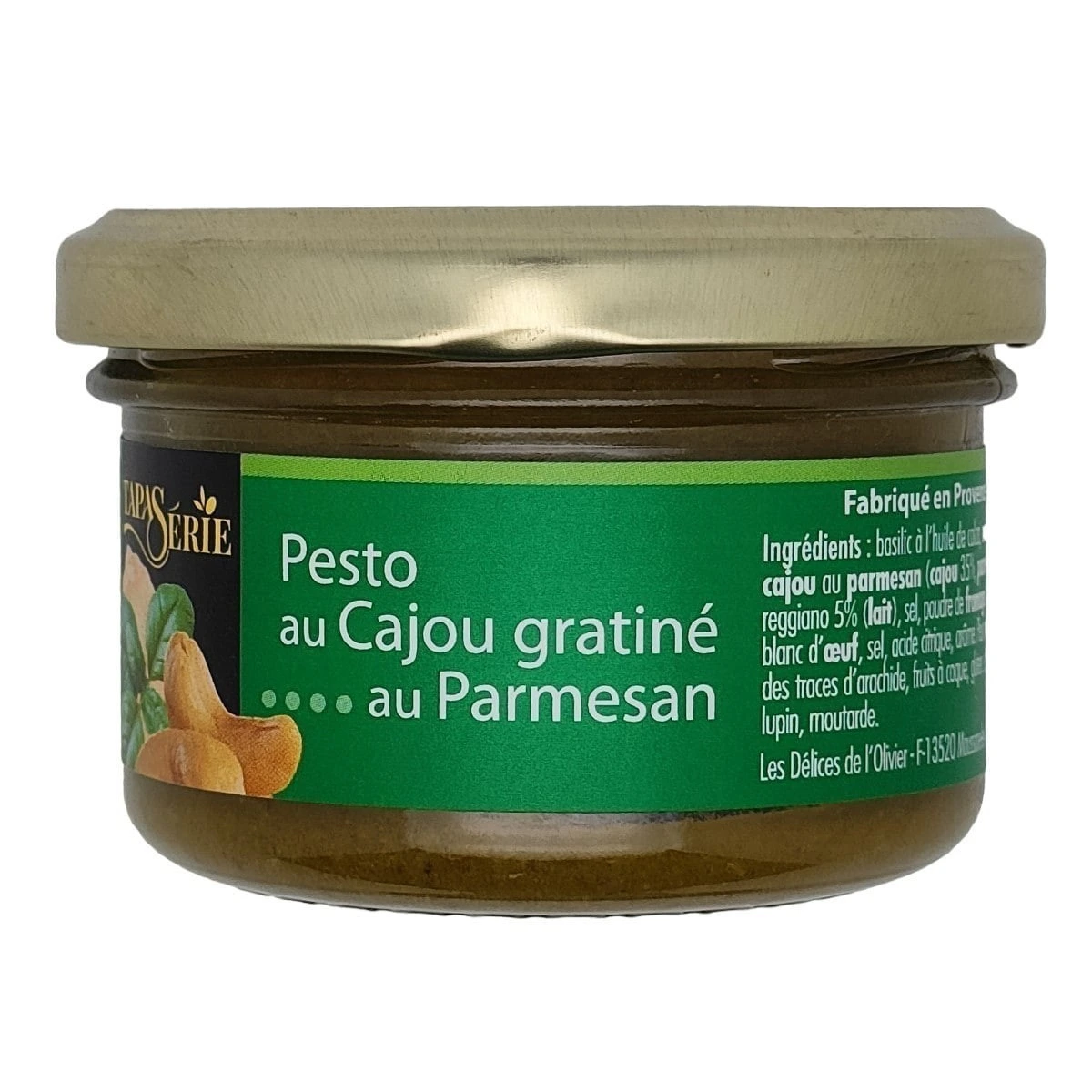 Pesto cajou parmesan