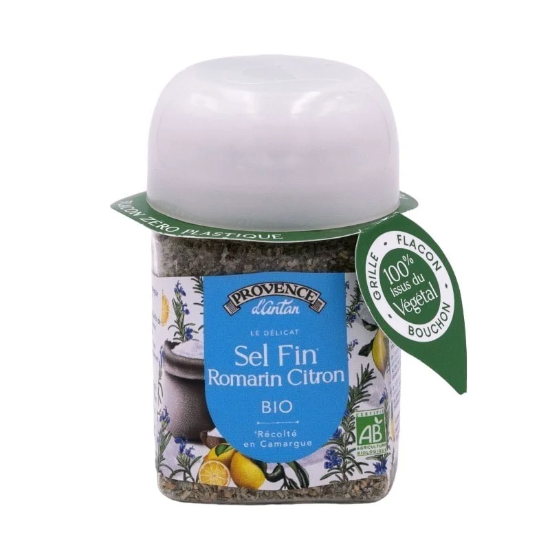 Sel fin romarin citron