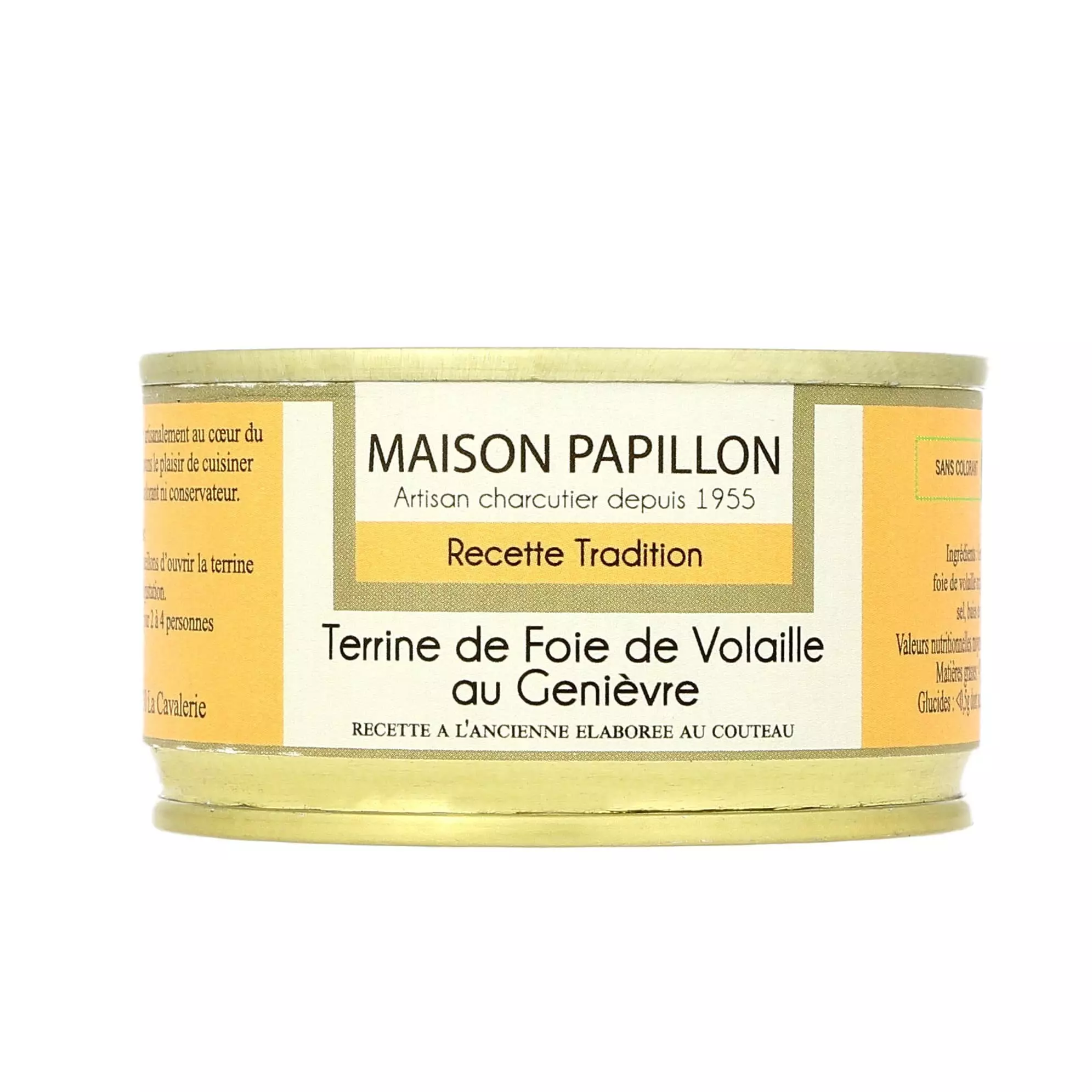 Terrine de foie de volaille au genièvre
