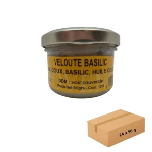 Velouté de Basilic 24 x 90 g - Pour professionnels - Les Délices de l'Olivier