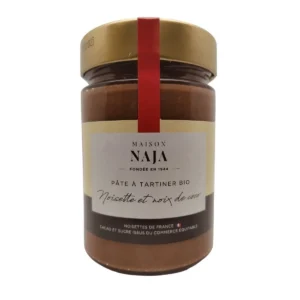 Pâte à Tartiner Noisette et Noix de Coco Maison Naja chez Les Délices de l'Olivier
