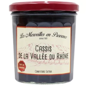 Confiture cassis de la vallée du Rhone