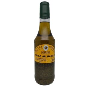Huile au Basilic en bouteille de 50 cl