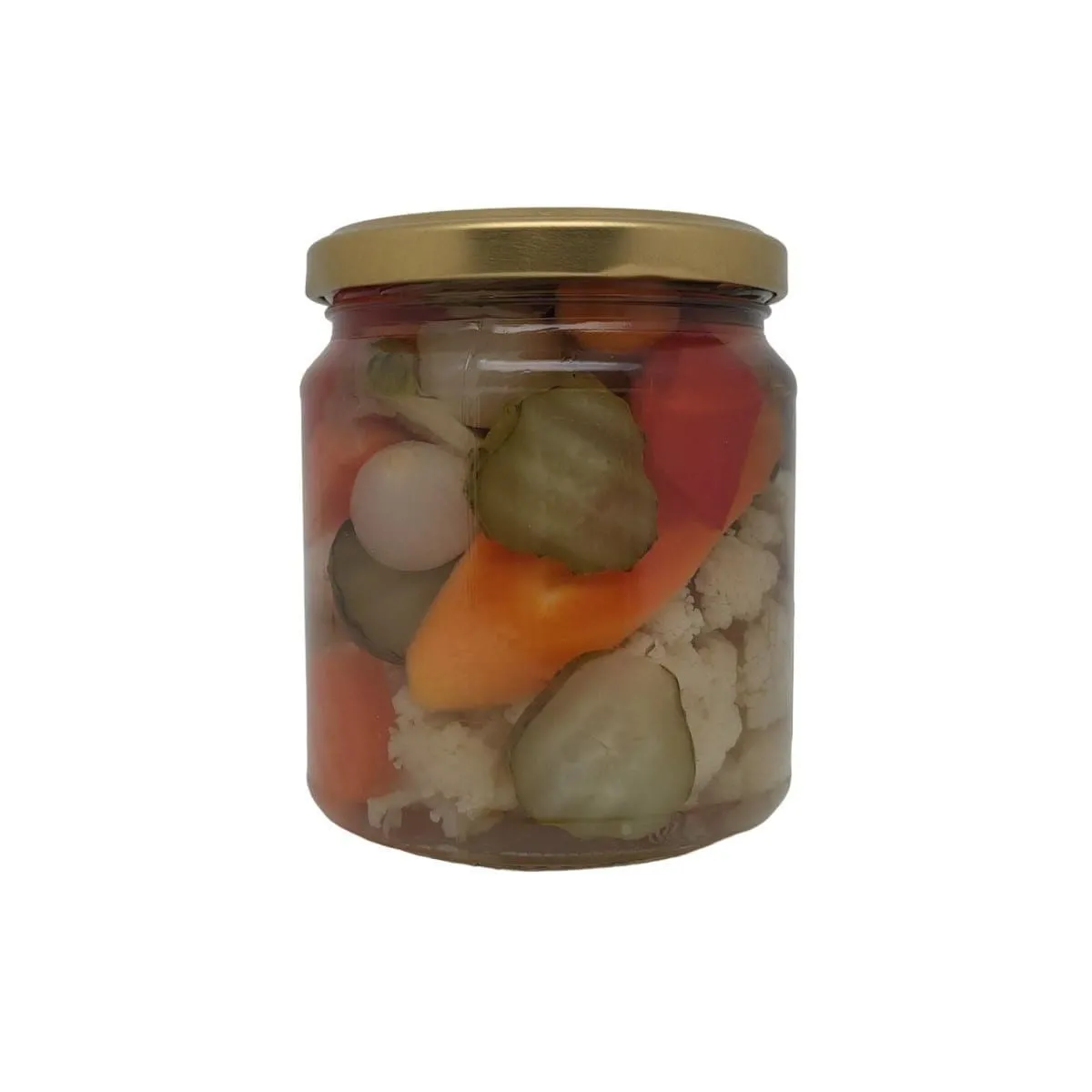 Variante de légumes en vue de dos