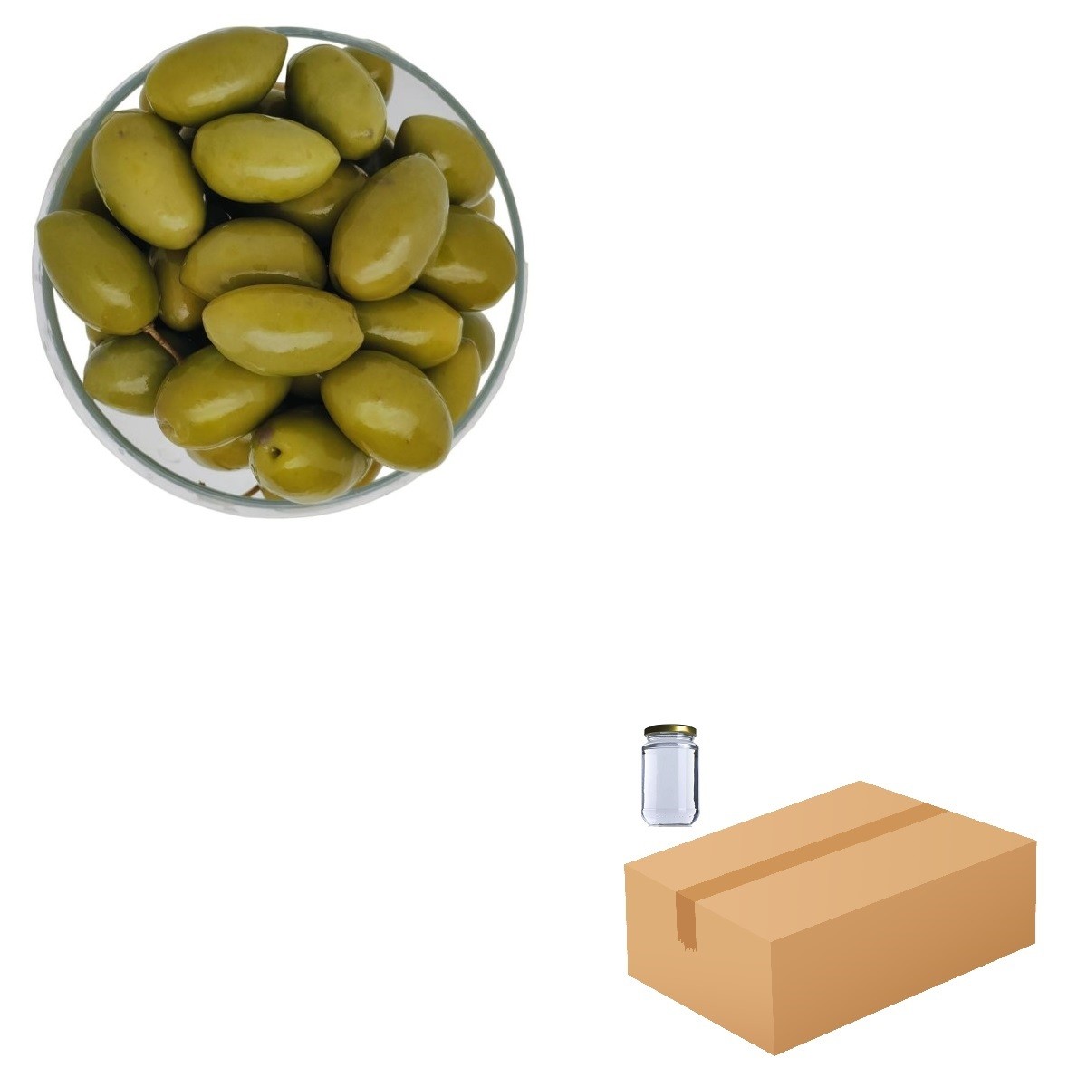 Olives Picholines Bocal 370 ml