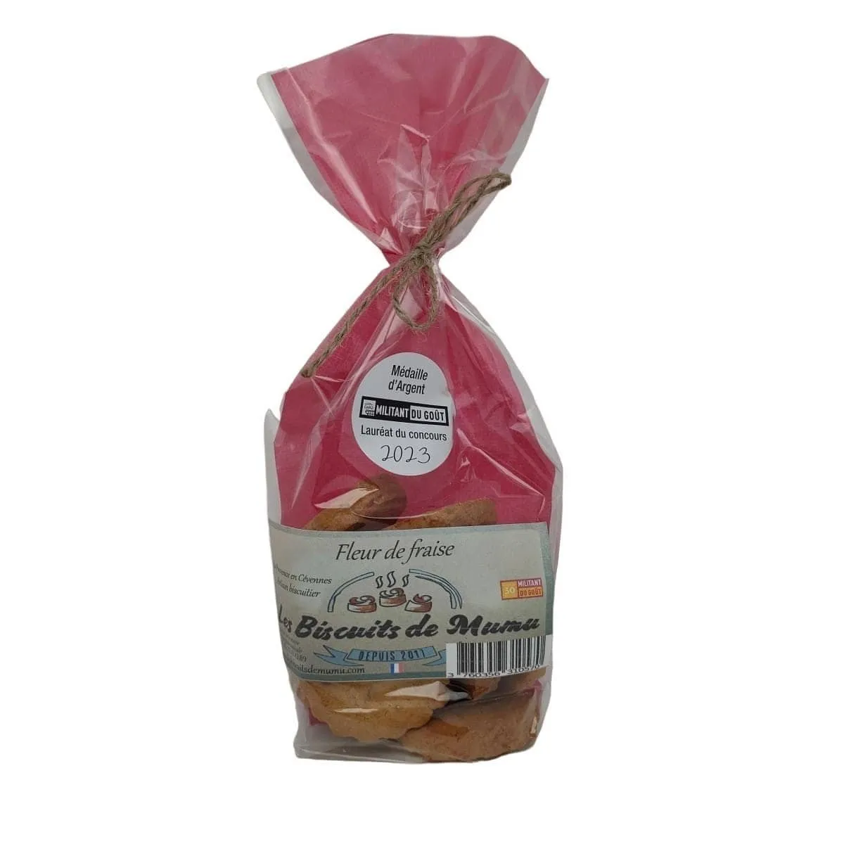 Biscuits Fleur de fraise