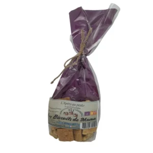 Biscuits apéritifs au pesto et au sel de Camargue