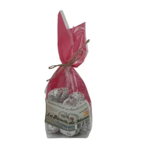 Macarons chocolat et cerises