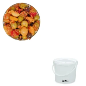 Olives Cocktail Casablanca Seau de 3 kg Les Délices de l'Olivier grossiste provençal en olives