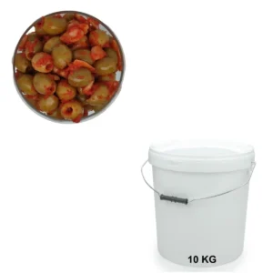 Olives Cocktail Catalane Seau de 10 kg Les Délices de l'Olivier grossiste provençal en olives