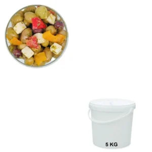 Olives Cocktail Kalispera Seau de 5 kg - Vente d'olives en gros – Les Délices de l'Olivier.