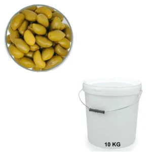 Olives Lucques Seau de 10 kg - Les Délices de l'Olivier, votre grossiste d’olives en Provence.