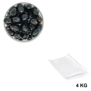 Olives Noires Aux Herbes Sous Vide 4 kg - Les Délices de l'Olivier, grossiste en olives en Provence.