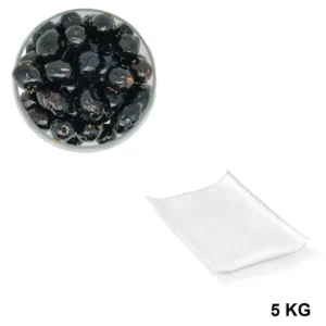 Olives Noires Aux Herbes Sous Vide 5 kg - Grossiste en olives en Provence | Les Délices de l'Olivier.