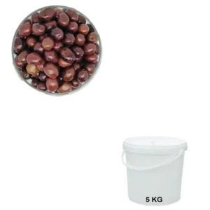 Olives Noires Sauvages Seau de 5 kg - Les Délices de l'Olivier, votre grossiste d’olives en Provence.