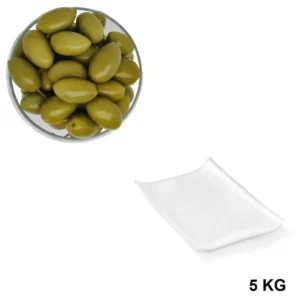 Olives Picholines Sous Vide 5 kg - Les Délices de l'Olivier, vente d'olives en gros pour professionnels.