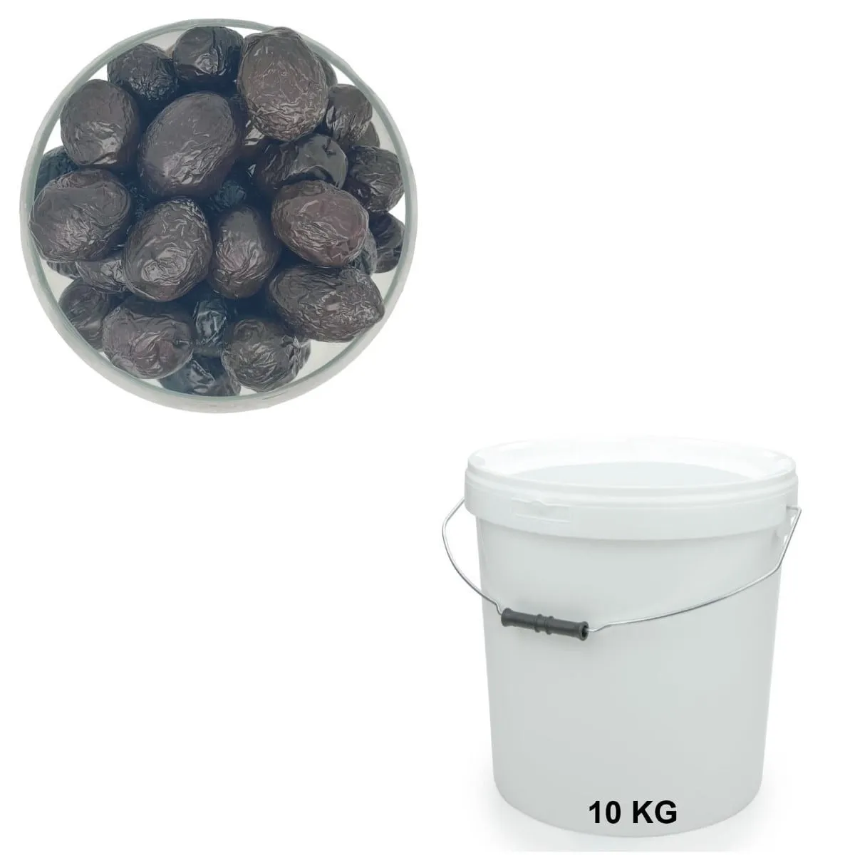 Olives Tanches Seau de 10 kg - Grossiste et fournisseur d'olives – Les Délices de l'Olivier en Provence.