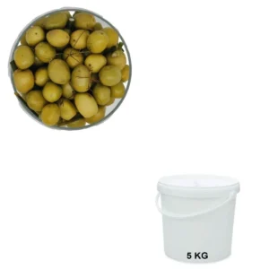 Olives Vertes Cassées Fenouil Seau de 5 kg Les Délices de l'Olivier