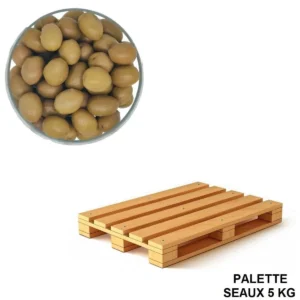 Olives Vertes Nature 19/21 Palette 72 Seaux de 5 kg
