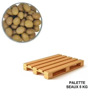 Olives Vertes Nature 30/33 Palette 72 Seaux de 5 kg