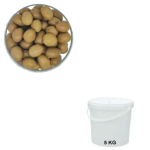 Olives Vertes Nature Seau de 5 kg - Les Délices de l'Olivier, grossiste en Provence.